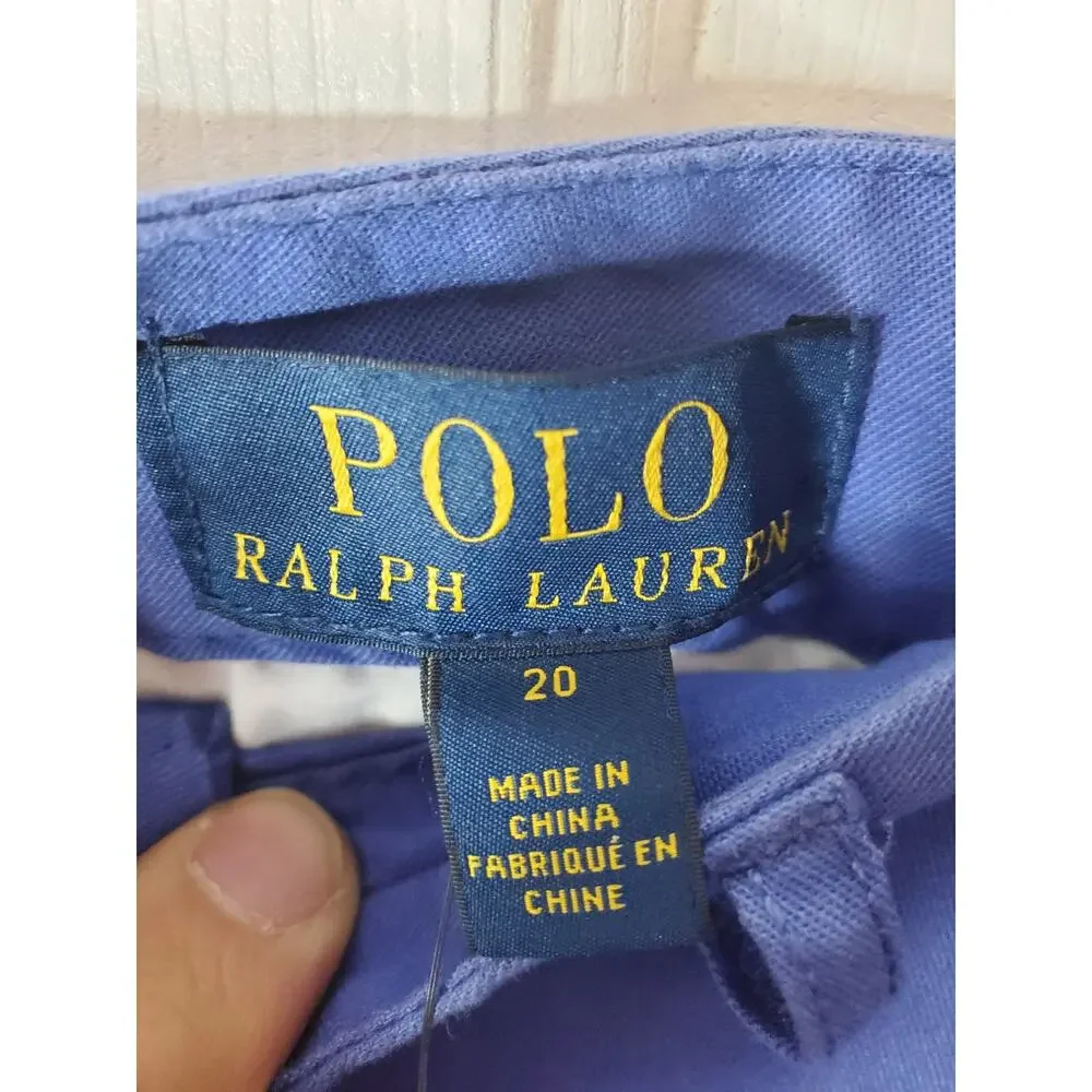 Polo Ralph Lauren Blue Chico Pants, NWT, Size 20